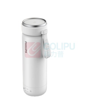 飞利浦 PHILIPS 便携烧水杯 AWP2779 350ml (晨雾白)