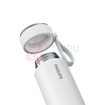 飞利浦 PHILIPS 便携烧水杯 AWP2779 350ml (晨雾白)
