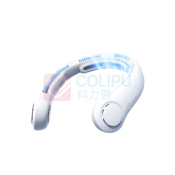 几素 涡轮无叶挂脖风扇 Neck Fan Life4(FA14X) 5000mAh (晴山蓝) 颈托款
