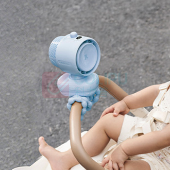 几素 婴儿风扇 Stroller Fan Life3 5000mAh (蓝色) 夹子款