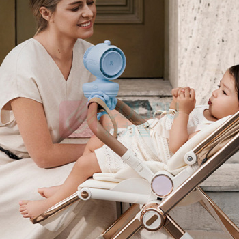 几素 婴儿风扇 Stroller Fan Life3 5000mAh (蓝色) 八爪鱼款