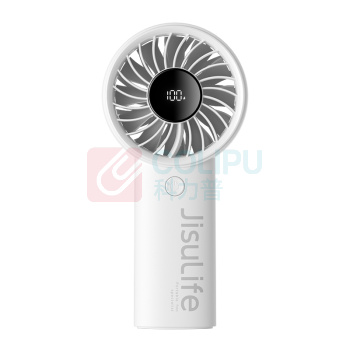 几素 手持小风扇 Handheld Fan Life4 5000mAh (云雾灰)