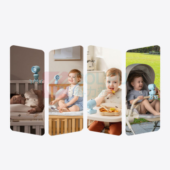 几素 婴儿风扇 Stroller Fan Life4 5000mAh (蓝色) 八爪鱼款