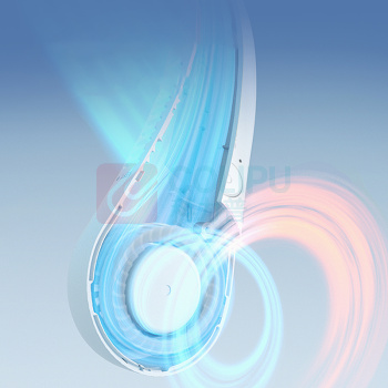几素 涡轮无叶挂脖风扇 Neck Fan Life3(FA14第二代) 4000mAh (浅灰色)