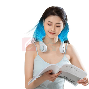 几素 涡轮无叶挂脖风扇 Neck Fan Life3(FA14第二代) 4000mAh (浅灰色)