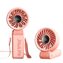 几素 可折叠手持小风扇 Handheld Fan Life7 5000mAh (珊瑚粉)