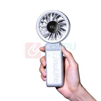 几素 可折叠手持小风扇 Handheld Fan Life7 5000mAh (珊瑚粉)
