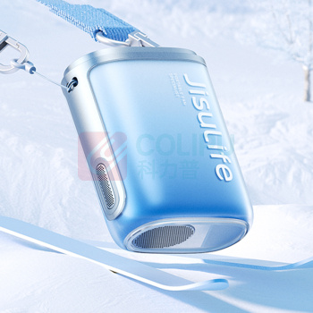 几素 挂绳挂脖手持背包夹风扇 Neck Fan Life5 4500mAh (蓝色)