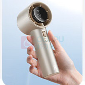 几素 手持风扇 Handheld Fan Pro1 S 5000mAh (深灰色) (升级版)金属款