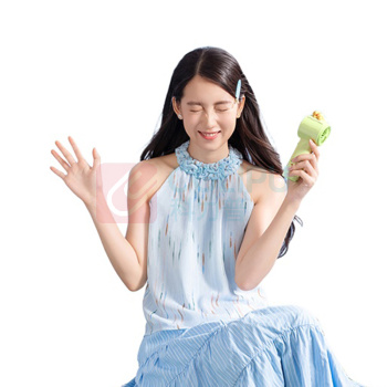 几素 迷你涡轮扇(ABS款) Handheld Fan Pro1(FA53) 5000mAh (绿色) 线条小狗联名款