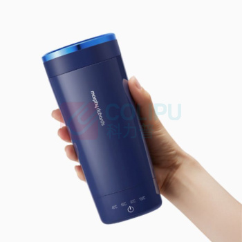 摩飞电器 Morphyrichards 便携烧水杯 MR6060 350W 300ml (轻奢蓝)