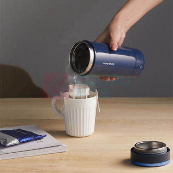 摩飞电器 Morphyrichards 便携烧水杯 MR6060 350W 300ml (轻奢蓝)