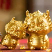 朱炳仁 好运龙宝(大) 约60*50*75mm/0.8kg