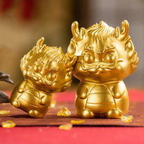 朱炳仁 好运龙宝(小) 约48*45*58mm/0.35kg