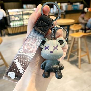 迪普尔 钥匙扣 100028449655 灰色小熊卡通挂件