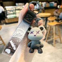 迪普尔 钥匙扣 100028449655 灰色小熊卡通挂件