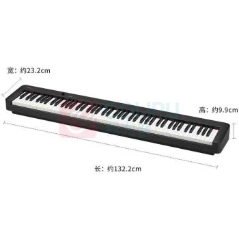 卡西欧 CASIO 电钢琴 CDPS110 88键单机款官方标配(不含其他配件)) (黑色)
