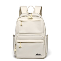 Jeep 电脑双肩包 P423078205 42*30*14cm (至臻黑/乳白色(随机发货)) 电脑双肩包