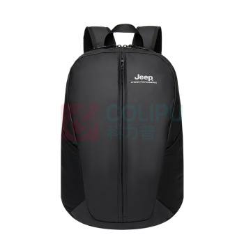 Jeep 电脑双肩包 P333078252 44*28*16cm (黑色/橘黄色(随机发货)) 电脑双肩包