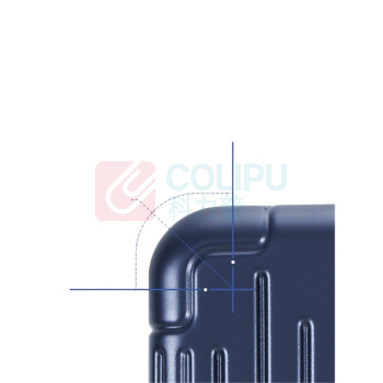 爱华仕 OIWAS 无界行李箱 OCX6743 20英寸 (骑士黑)