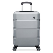 爱华仕 OIWAS 时尚商务万向飞机轮经典版 OCX6639032032009 容量:44.6L,尺寸:380*230*510mm (20英寸)材质:ABS (银色)