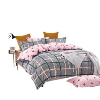 老人头 床品四件套 欧典 被套200*230cm 床单230*250cm 枕套48*74cm (灰色)