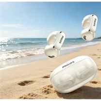 飞利浦 PHILIPS 蓝牙耳机 TAT4459 蓝牙5.4 (白色)