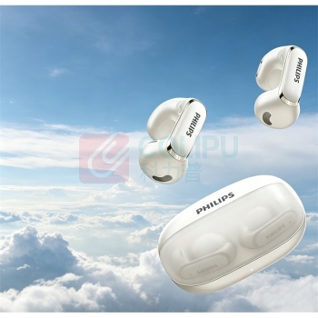 飞利浦 PHILIPS 蓝牙耳机 TAT4459 蓝牙5.4 (白色)