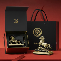毕加索 PICASSO 马到成功钢笔套装 TS-5535 (雾金)