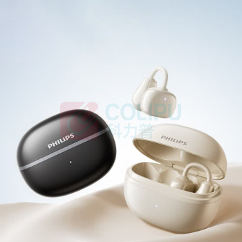 飞利浦 PHILIPS 蓝牙耳机 耳夹式 TAQ2020 (黑色)