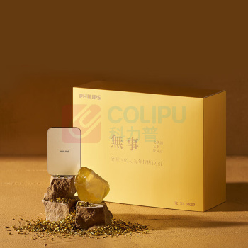 飞利浦 PHILIPS 磁吸无事充电宝礼盒套装+水晶 DLP9502 2500mAh (骑士黑)