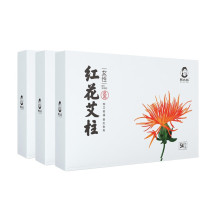 蕲大妈 陈年红花艾柱 54粒