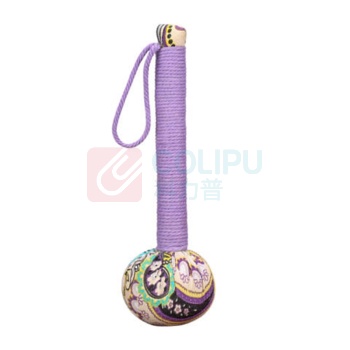 蕲大妈 艾草按摩捶 26cm (紫色)