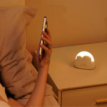 和正 HEZHENG 月光宝盒 夜伴好礼遮光睡眠眼罩迷你小夜灯 家用差旅可便携 HZ-MOON-1