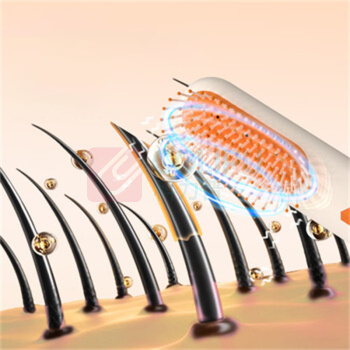 和正 HEZHENG 精油雾化按摩梳 HZ-COMB-2 HZ-COMB-2 60个/箱