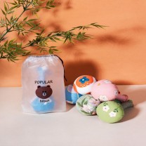 承夏文化 小熊PP袋装老粗布艾草锤 18cm (图示图案花色随机发货)