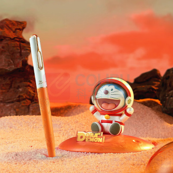 毕加索 PICASSO 钢笔礼盒哆啦A梦星球系列套装 PS-956 (星球橙)