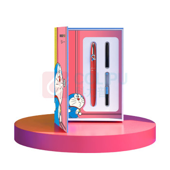 毕加索 PICASSO 哆啦A梦经典款铱金笔套装 PS-931 (经典红)