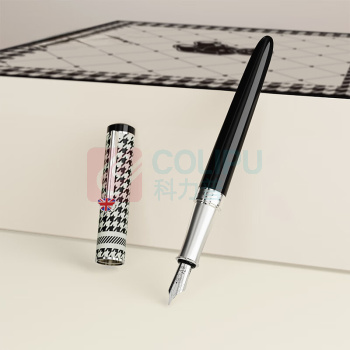 毕加索 PICASSO 千鸟格泰迪铱金笔套装 PS-921 (典雅黑)