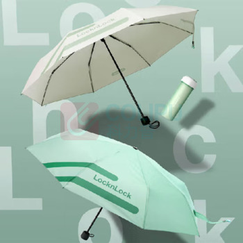乐扣乐扣 LOCK&LOCK 家用品云朵运动杯伞组合2件套 薄荷绿 ETM871GRNS01FU 28x18x8.5cm