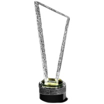 国产 水晶奖杯 定制 可刻字 23cm*8cm