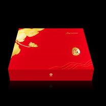 泰山 两盒装翻盖盒 A款(同规格两盒装) 合悦红