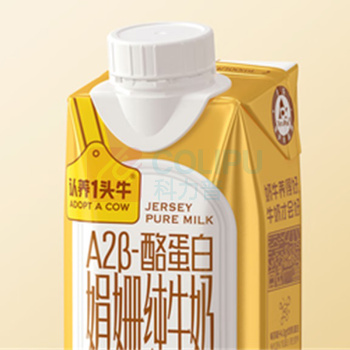 认养一头牛 ADOPT A COW 牛奶 A2娟姗牛奶 250ml*10盒