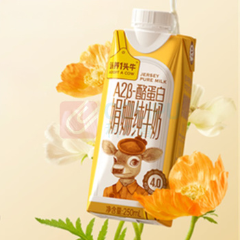认养一头牛 ADOPT A COW 牛奶 A2娟姗牛奶 250ml*10盒