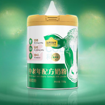认养一头牛 ADOPT A COW 奶粉 中老年配方 750g