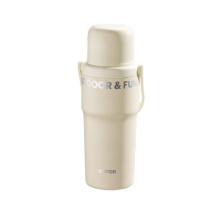 苏泊尔 SUPOR 316不锈钢锁温保温杯 KCV75FH10 750mL (晨曦白)