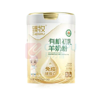 臻牧 有机初乳金装羊奶粉 400g*2