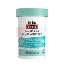 斯维诗 DHA鱼油凝胶糖果 40粒 橙香味 