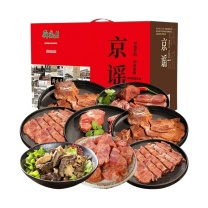 月盛斋 清真酱卤牛肉熟食组合 月盛金盈 1.6kg