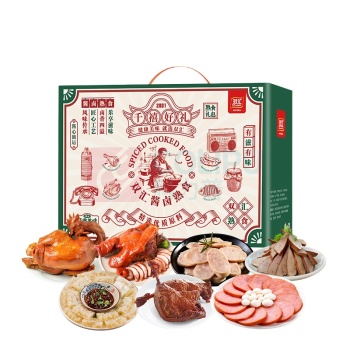 双汇 Shuanghui 熟食礼盒 双汇熟食2001千禧好礼 2400g